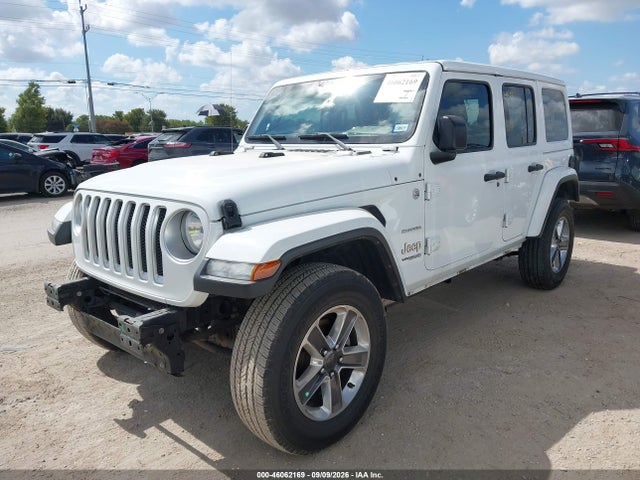 2018 Jeep Wrangler Unlimited Sahara 4x4 მანქანა იყიდება აუქციონზე, vin: 1C4HJXEG6JW324065, აუქციონის ნომერი: 46062169
