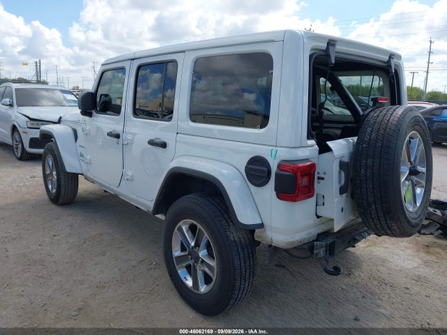 2018 Jeep Wrangler Unlimited Sahara 4x4 მანქანა იყიდება აუქციონზე, vin: 1C4HJXEG6JW324065, აუქციონის ნომერი: 46062169