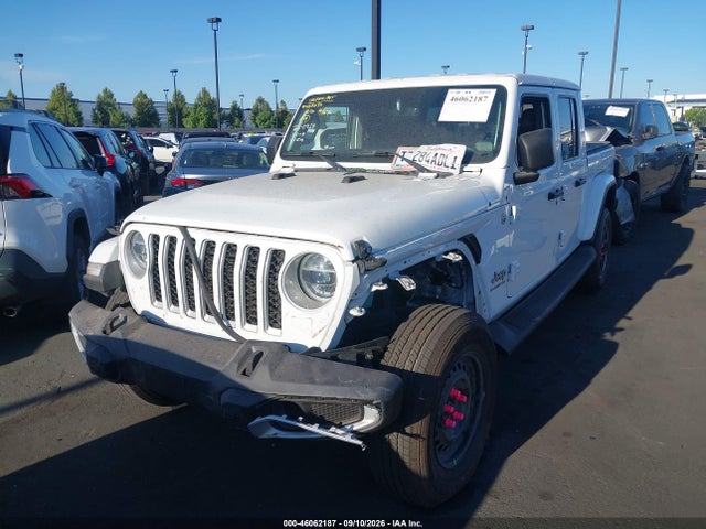 Auction sale of the 2020 Jeep Gladiator Overland 4x4, vin: 1C6HJTFG5LL138424, lot number: 46062187