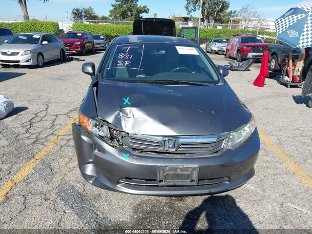 46062208 :رقم المزاد ، 2HGFB2F52CH313331 vin ، 2012 Honda Civic Lx مزاد بيع