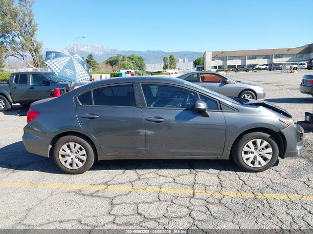 46062208 :رقم المزاد ، 2HGFB2F52CH313331 vin ، 2012 Honda Civic Lx مزاد بيع