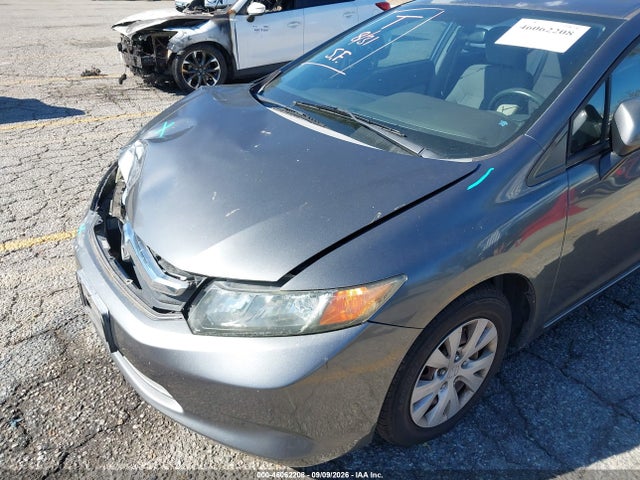 46062208 :رقم المزاد ، 2HGFB2F52CH313331 vin ، 2012 Honda Civic Lx مزاد بيع