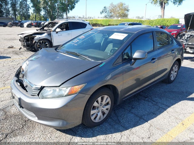 46062208 :رقم المزاد ، 2HGFB2F52CH313331 vin ، 2012 Honda Civic Lx مزاد بيع