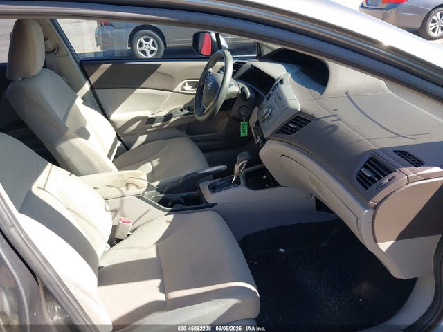 46062208 :رقم المزاد ، 2HGFB2F52CH313331 vin ، 2012 Honda Civic Lx مزاد بيع