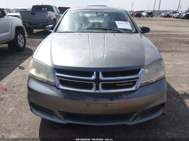 46062248 :رقم المزاد ، 1C3CDZAG9DN519823 vin ، 2013 Dodge Avenger Se V6 مزاد بيع