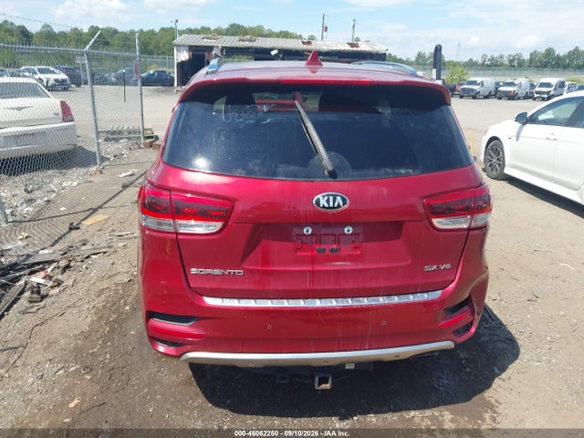 2018 Kia Sorento 3.3l Sx მანქანა იყიდება აუქციონზე, vin: 5XYPKDA59JG423990, აუქციონის ნომერი: 46062250