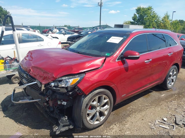 2018 Kia Sorento 3.3l Sx მანქანა იყიდება აუქციონზე, vin: 5XYPKDA59JG423990, აუქციონის ნომერი: 46062250