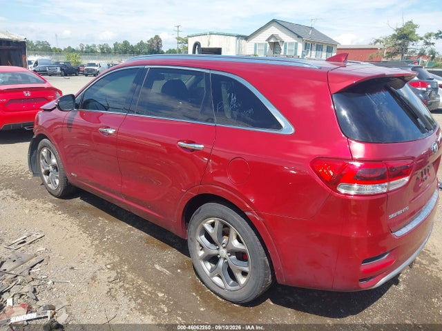 2018 Kia Sorento 3.3l Sx მანქანა იყიდება აუქციონზე, vin: 5XYPKDA59JG423990, აუქციონის ნომერი: 46062250