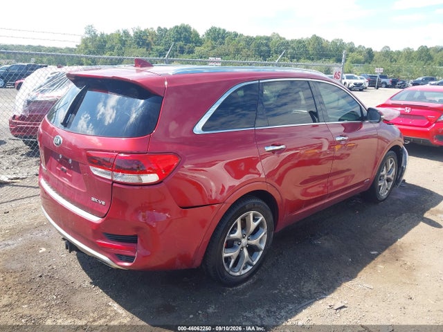 2018 Kia Sorento 3.3l Sx მანქანა იყიდება აუქციონზე, vin: 5XYPKDA59JG423990, აუქციონის ნომერი: 46062250