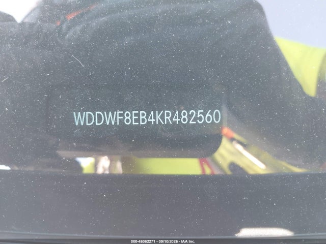 Продаж на аукціоні авто 2019 Mercedes-benz C 300 4matic, vin: WDDWF8EB4KR482560, номер лоту: 46062271