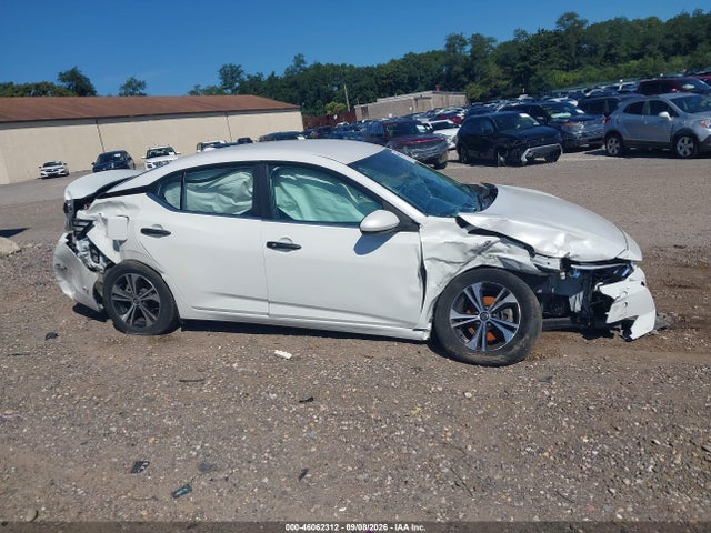 46062312 :رقم المزاد ، 3N1AB8CV8LY206281 vin ، 2020 Nissan Sentra Sv Xtronic Cvt مزاد بيع