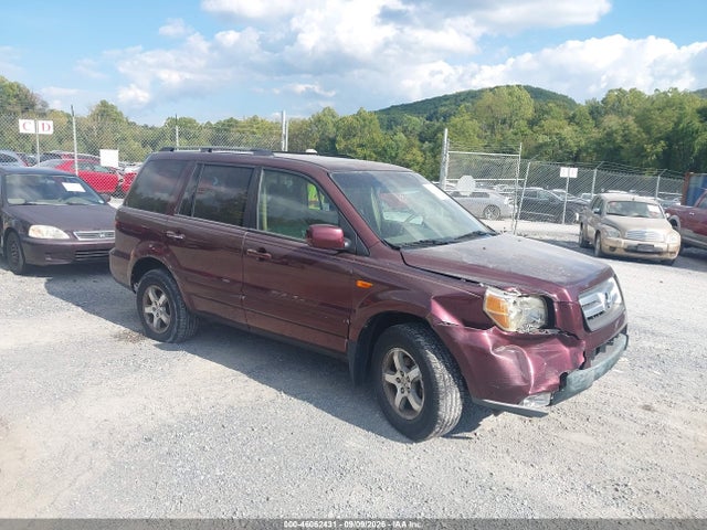 Продажа на аукционе авто 2007 Honda Pilot Ex-l, vin: 2HKYF18547H511991, номер лота: 46062431