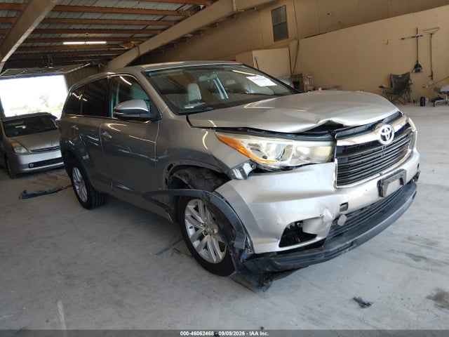 Aukcja sprzedaży 2014 Toyota Highlander Le, vin: 5TDZARFH8ES004940, numer aukcji: 46062468