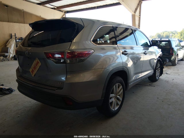 Aukcja sprzedaży 2014 Toyota Highlander Le, vin: 5TDZARFH8ES004940, numer aukcji: 46062468