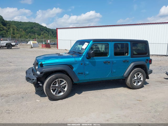 2024 Jeep Wrangler 4-door Sport Rhd 4x4 მანქანა იყიდება აუქციონზე, vin: 1C4PJXKN3RW237007, აუქციონის ნომერი: 46062489