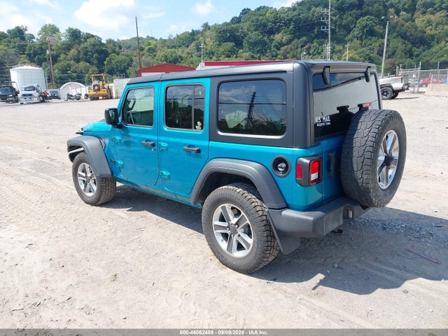 2024 Jeep Wrangler 4-door Sport Rhd 4x4 მანქანა იყიდება აუქციონზე, vin: 1C4PJXKN3RW237007, აუქციონის ნომერი: 46062489