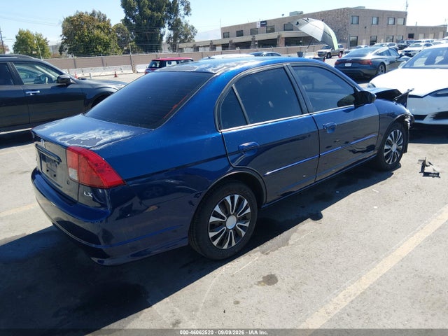 2005 Honda Civic Lx მანქანა იყიდება აუქციონზე, vin: 2HGES16575H613102, აუქციონის ნომერი: 46062520