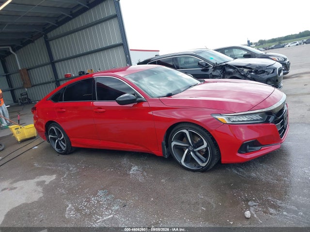 Продаж на аукціоні авто 2021 Honda Accord Sport, vin: 1HGCV1F38MA026272, номер лоту: 46062601