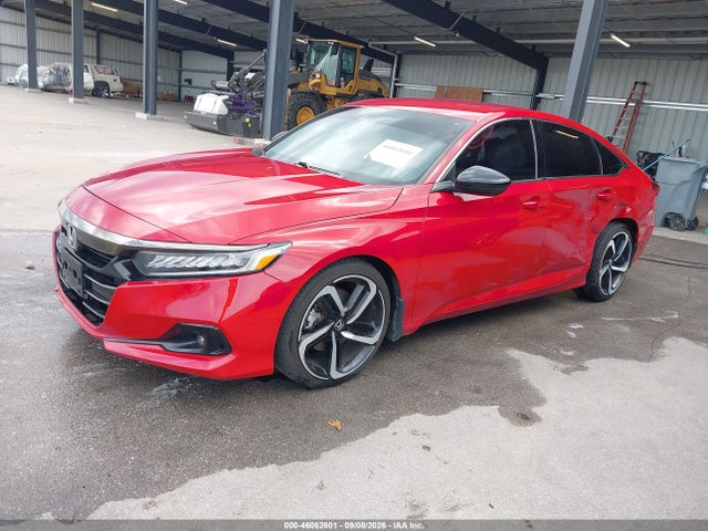 Продаж на аукціоні авто 2021 Honda Accord Sport, vin: 1HGCV1F38MA026272, номер лоту: 46062601