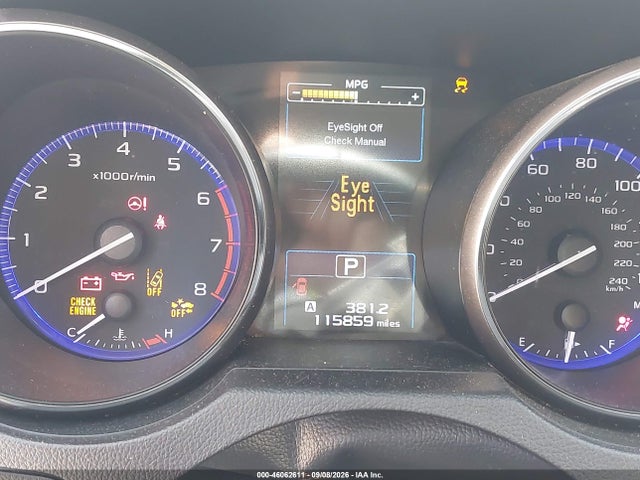 46062611 :رقم المزاد ، 4S4BSAHC3F3221649 vin ، 2015 Subaru Outback 2.5i Premium مزاد بيع
