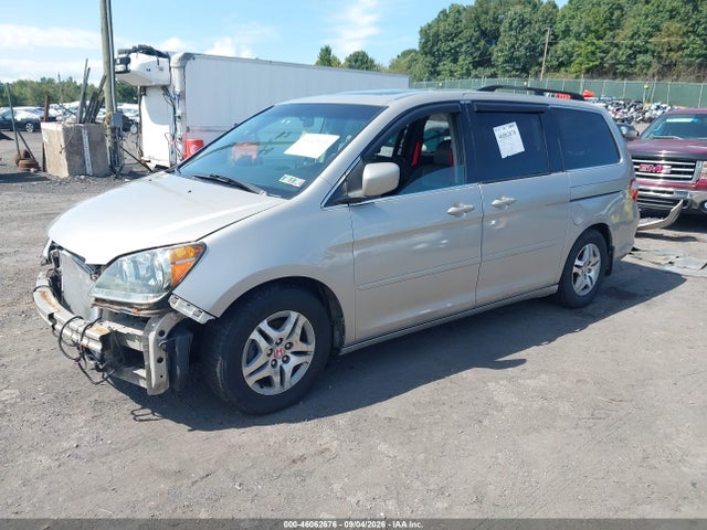 2005 Honda Odyssey Ex-l მანქანა იყიდება აუქციონზე, vin: 5FNRL38705B011655, აუქციონის ნომერი: 46062676