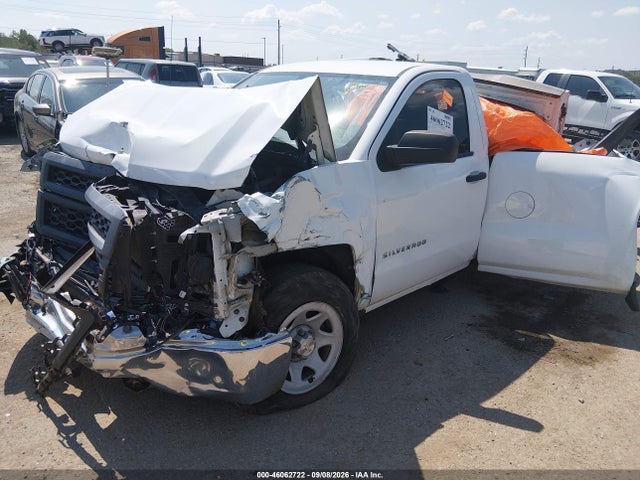 2014 Chevrolet Silverado 1500 Work Truck მანქანა იყიდება აუქციონზე, vin: 1GCNCPEC4EZ345494, აუქციონის ნომერი: 46062722