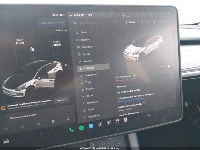 Tesla Model 3 Performance Dual Motor All-wheel Drive 2021 5YJ3E1EC9MF991777 Image 14