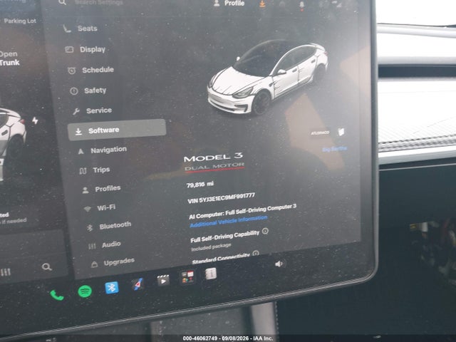 Tesla Model 3 Performance Dual Motor All-wheel Drive 2021 5YJ3E1EC9MF991777 Image 7