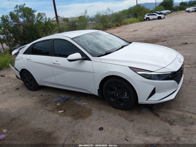 KMHLM4AJXPU059376 Hyundai Elantra Hybrid Blue