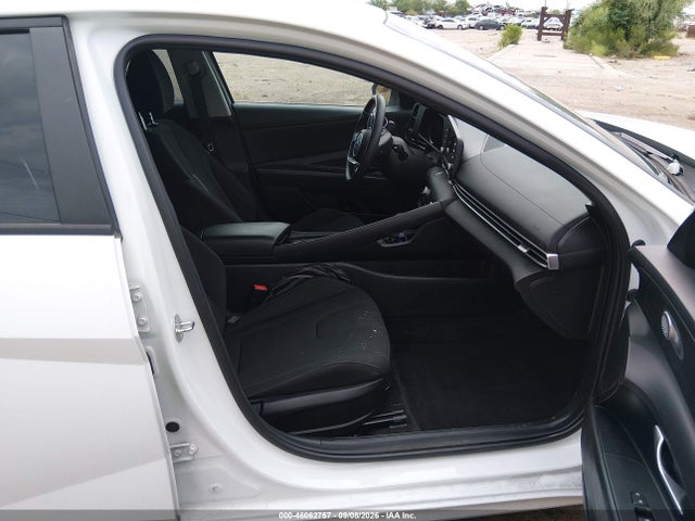 KMHLM4AJXPU059376 Hyundai Elantra Hybrid Blue