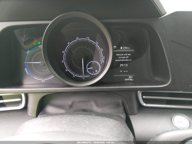 KMHLM4AJXPU059376 Hyundai Elantra Hybrid Blue