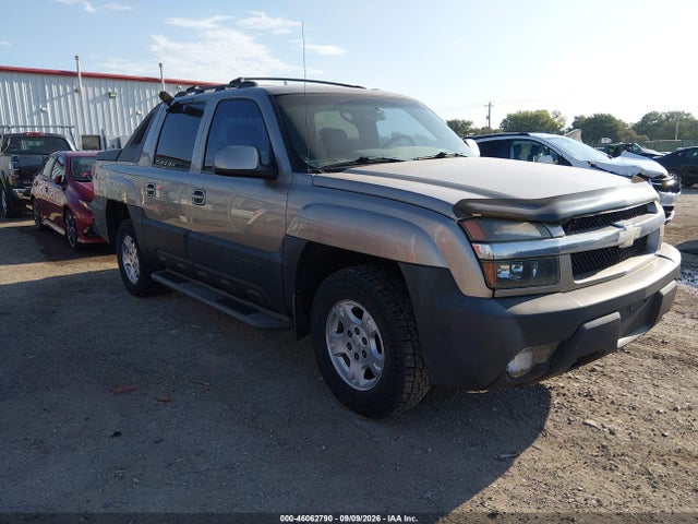 Продажа на аукционе авто 2003 Chevrolet Avalanche 1500, vin: 3GNEK13T73G179849, номер лота: 46062790