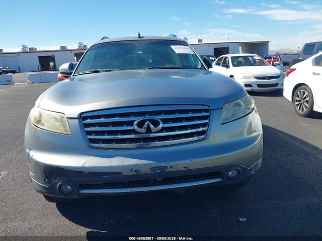 46062801 :رقم المزاد ، JNRAS08W46X201617 vin ، 2006 Infiniti Fx35 مزاد بيع