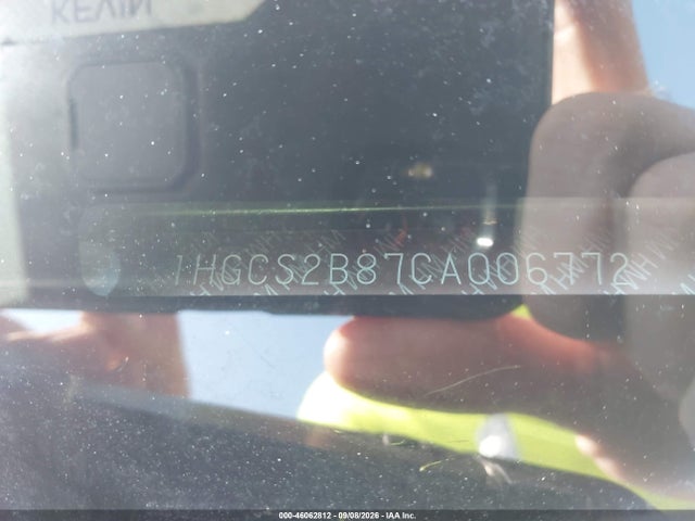 Aukcja sprzedaży 2012 Honda Accord 3.5 Ex-l, vin: 1HGCS2B87CA006772, numer aukcji: 46062812