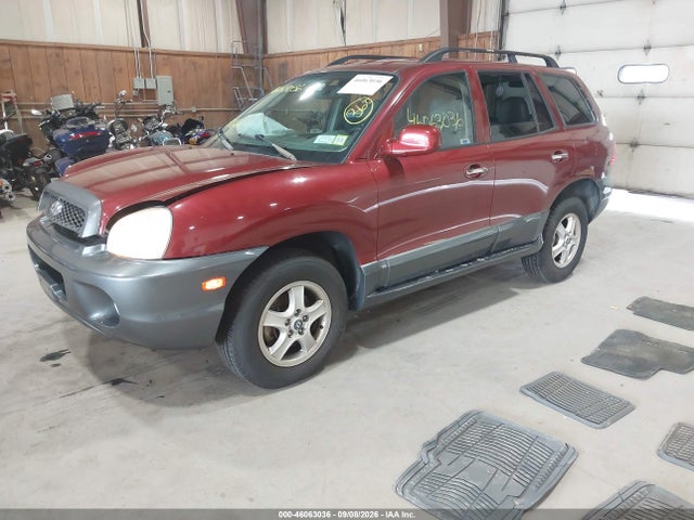 Продажа на аукционе авто 2004 Hyundai Santa Fe Gls/lx, vin: KM8SC13E04U762056, номер лота: 46063036