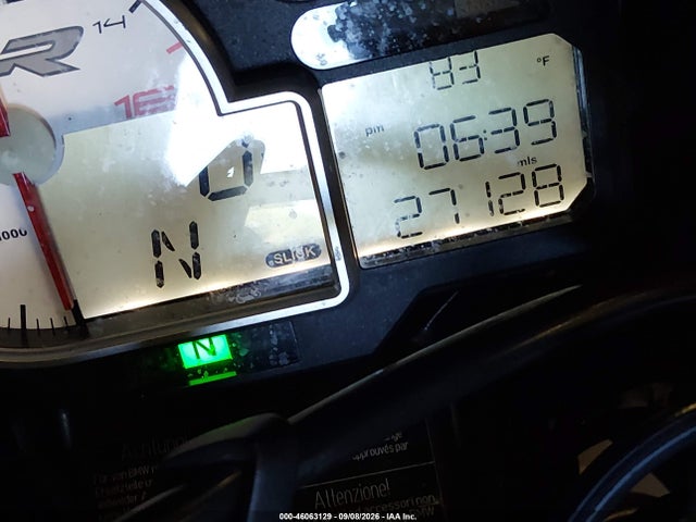Продаж на аукціоні авто 2012 Bmw S 1000 Rr, vin: WB1053409CZL16216, номер лоту: 46063129