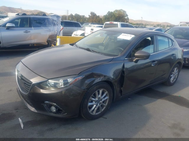 2015 Mazda Mazda3 I Touring მანქანა იყიდება აუქციონზე, vin: JM1BM1L73F1246605, აუქციონის ნომერი: 46063278