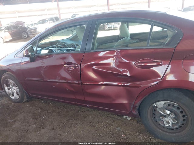 2013 Honda Civic Lx მანქანა იყიდება აუქციონზე, vin: 2HGFB2F52DH503891, აუქციონის ნომერი: 46063405