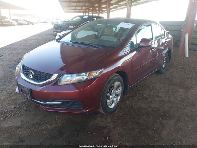 2013 Honda Civic Lx მანქანა იყიდება აუქციონზე, vin: 2HGFB2F52DH503891, აუქციონის ნომერი: 46063405