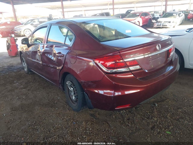 2013 Honda Civic Lx მანქანა იყიდება აუქციონზე, vin: 2HGFB2F52DH503891, აუქციონის ნომერი: 46063405