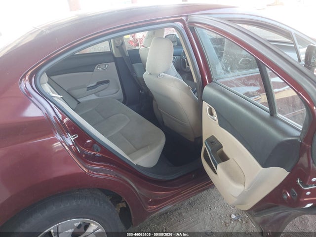 2013 Honda Civic Lx მანქანა იყიდება აუქციონზე, vin: 2HGFB2F52DH503891, აუქციონის ნომერი: 46063405