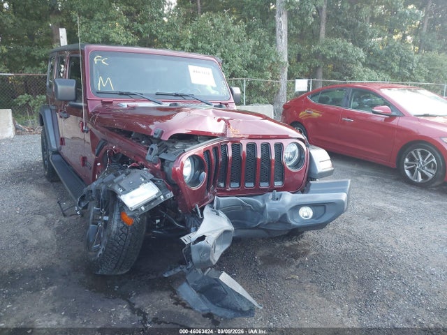 Продажа на аукционе авто 2021 Jeep Wrangler Unlimited Sport Altitude 4x4, vin: 1C4HJXDNXMW604902, номер лота: 46063424