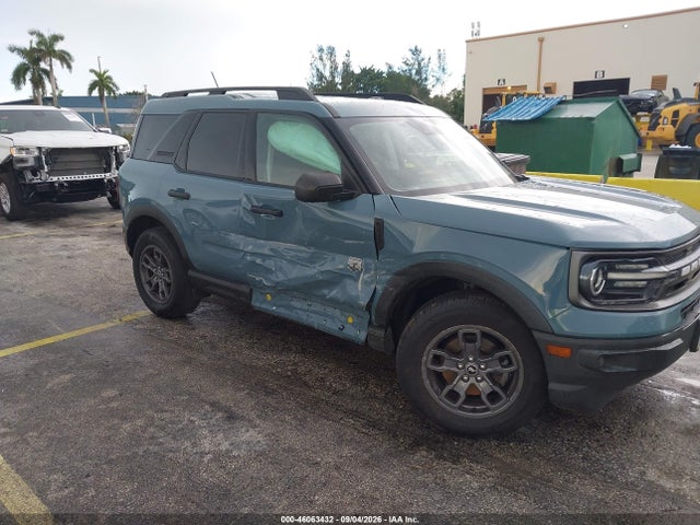 2021 Ford Bronco Sport Big Bend მანქანა იყიდება აუქციონზე, vin: 3FMCR9B60MRA62041, აუქციონის ნომერი: 46063432