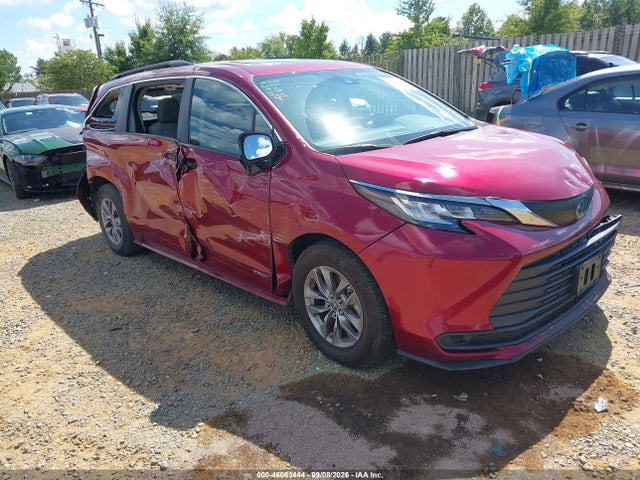 Продажа на аукционе авто 2021 Toyota Sienna Le, vin: 5TDBSKFC8MS020502, номер лота: 46063444