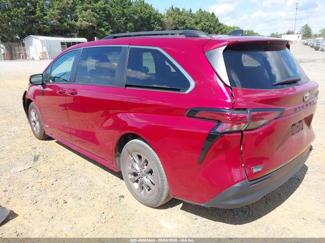 Aukcja sprzedaży 2021 Toyota Sienna Le, vin: 5TDBSKFC8MS020502, numer aukcji: 46063444