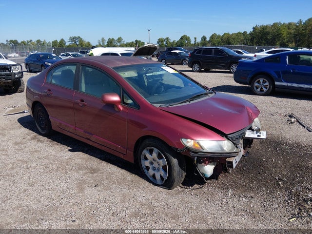 2009 Honda Civic Lx მანქანა იყიდება აუქციონზე, vin: 1HGFA16539L006310, აუქციონის ნომერი: 46063498