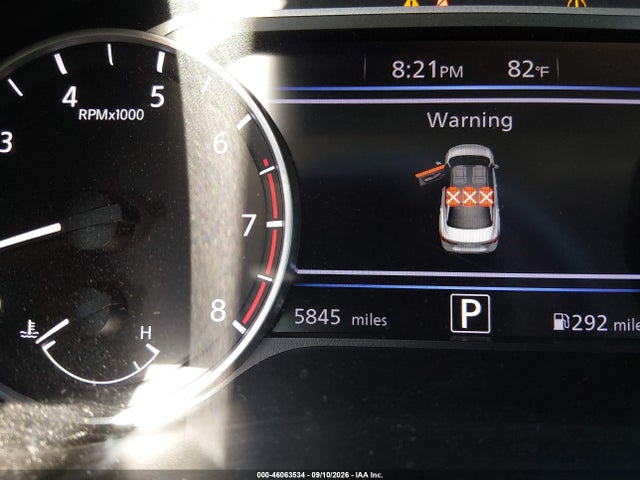 46063534 :رقم المزاد ، 3N1AB8CV7SY356896 vin ، 2025 Nissan Sentra Sv مزاد بيع