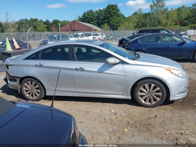 2014 Hyundai Sonata Limited 2.0t მანქანა იყიდება აუქციონზე, vin: 5NPEC4AB6EH937711, აუქციონის ნომერი: 46063555