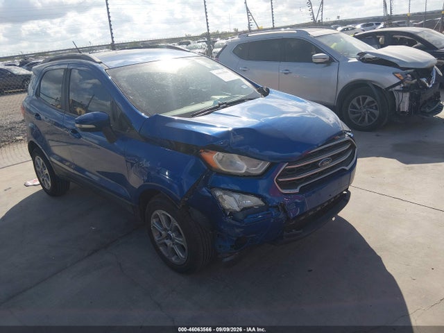 Продаж на аукціоні авто 2020 Ford Ecosport Se, vin: MAJ3S2GE3LC361008, номер лоту: 46063566