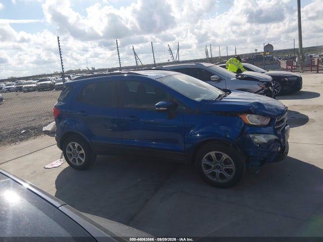Продаж на аукціоні авто 2020 Ford Ecosport Se, vin: MAJ3S2GE3LC361008, номер лоту: 46063566